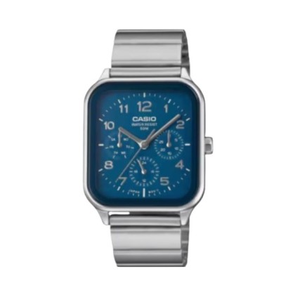 Casio General MTP-M306D-2AV Silver Stainless Steel Band Men Watch